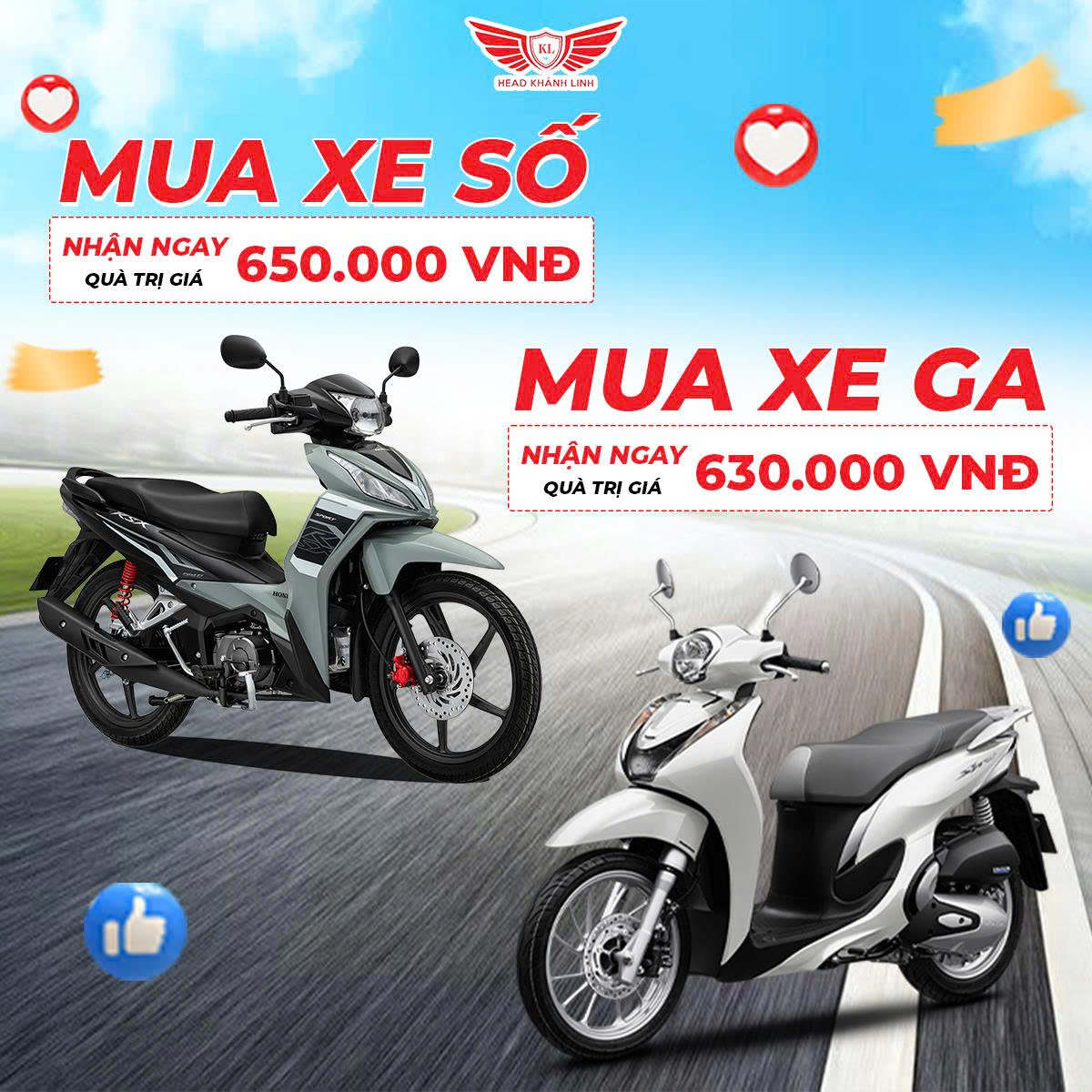 xe honda xe số, xe ga
