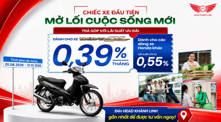 Mua xe Honda - Head Khánh Linh